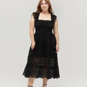 NWOT Hill House Home Collector's Edition Black Lace Ellie Nap Dress